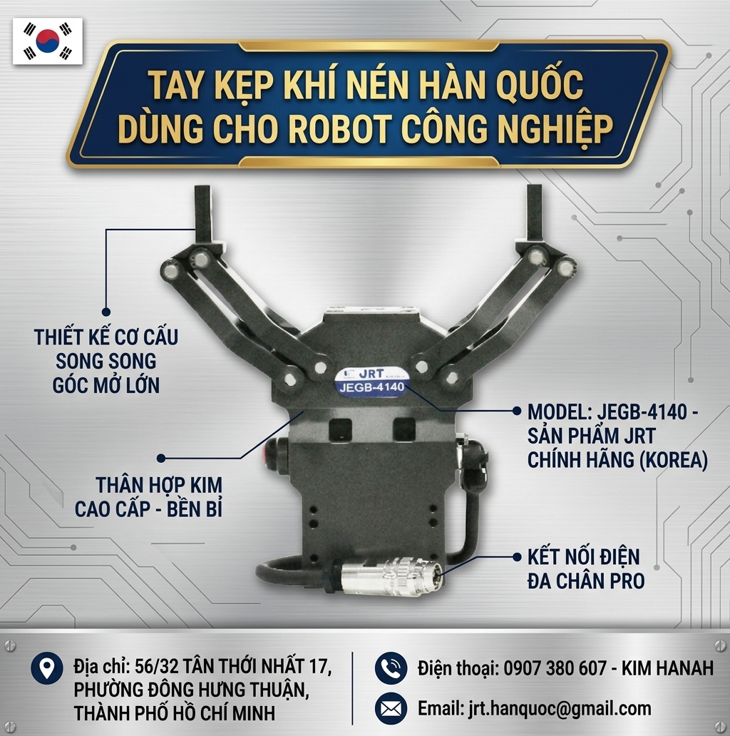 Giải pháp Tối Ưu Hóa cung ứng sở hữu Tay Kẹp Khí Nén Hàn Quốc